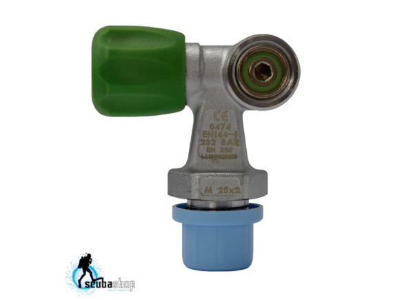 Ventil jeklenke SoprasSub Single valve - NITROX 232 bar