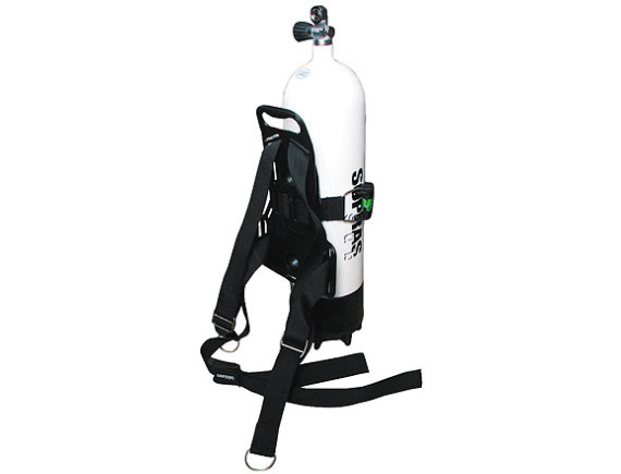 Sopras plastična nosilna plošča jeklenke z jermeni