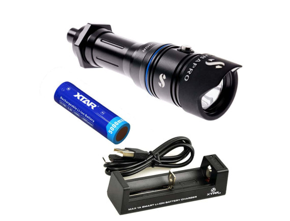 Potapljaška svetilka Scubapro Nova 1000R WIDE + polnilec in baterija