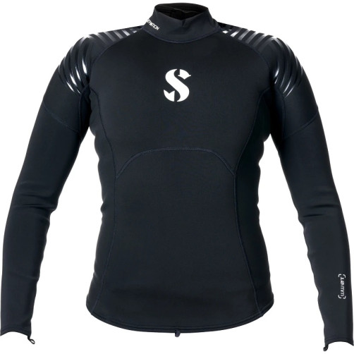 Potapljaška mokra obleka Scubapro Definition Top Long Sleeve 1 mm - ženska