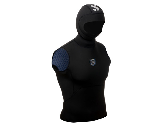 Potapljaška mokra obleka Scubapro Everflex Yulex Dive Hooded Vest 5/3 mm - moška