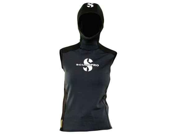 Potapljaška mokra obleka Scubapro Hybrid Hooded Vest 1 mm - ženska